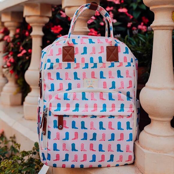 New With Tag Cowboy Style Diaper Bag - Picture 1 of 9